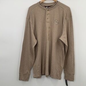NEW! LANESBORO 100% Pima Cotton‎ Mens Shirt Size XL Classic Neutral Minimalist